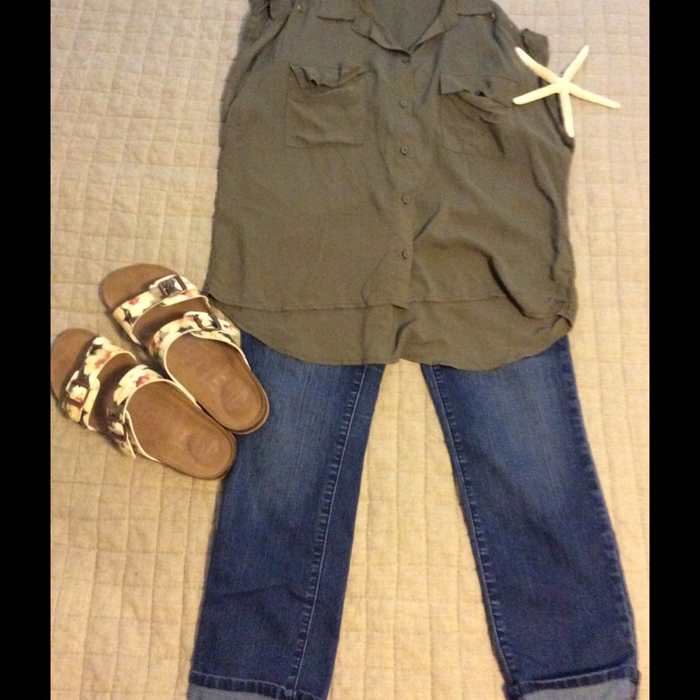 Liberty Love Military blouse