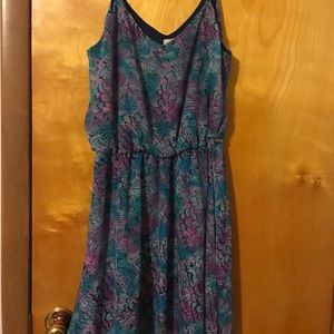 Summer tie around waist dress.