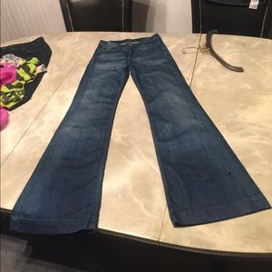 7 for all mankind jeans size 24 style ginger