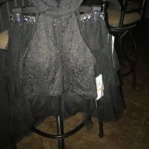 Sequin Hearts 2 pc Formal dress