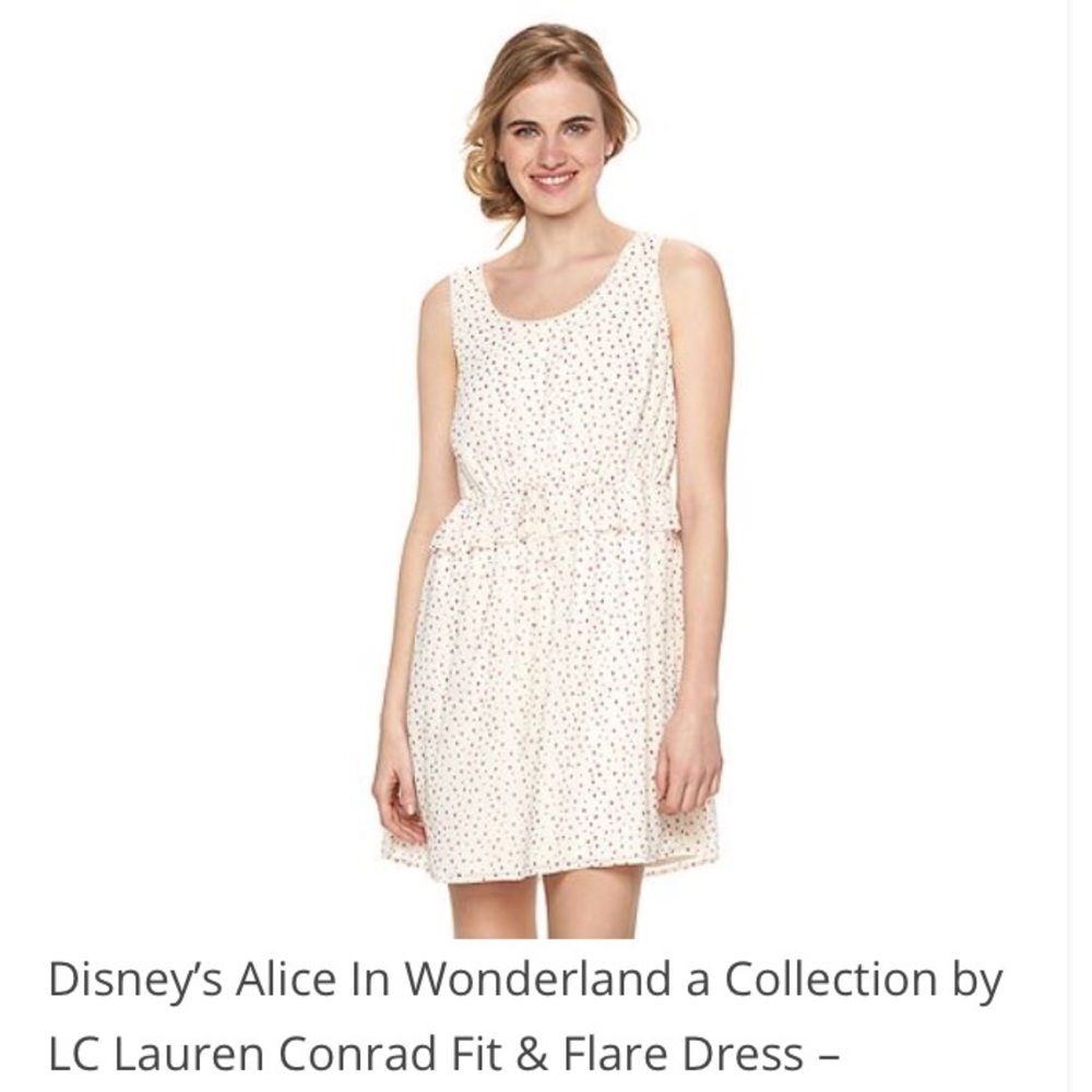 Lauren Conrad "alice in wonderland" Heart Dress