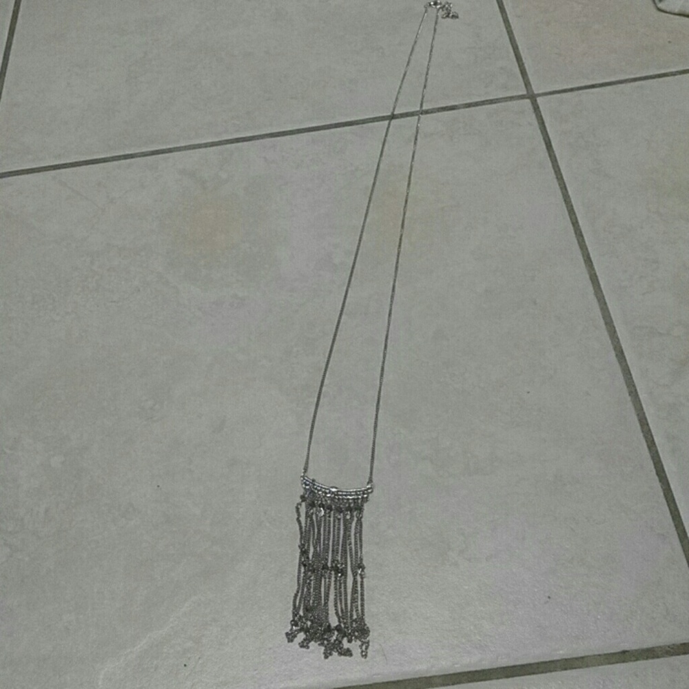 5 for $12 Cute necklace with fake diamonds