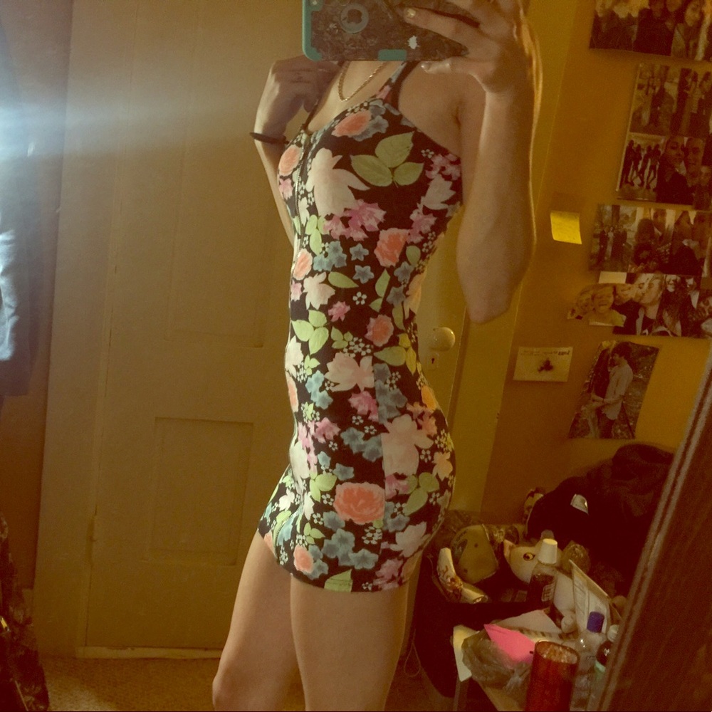 Sexy floral dress