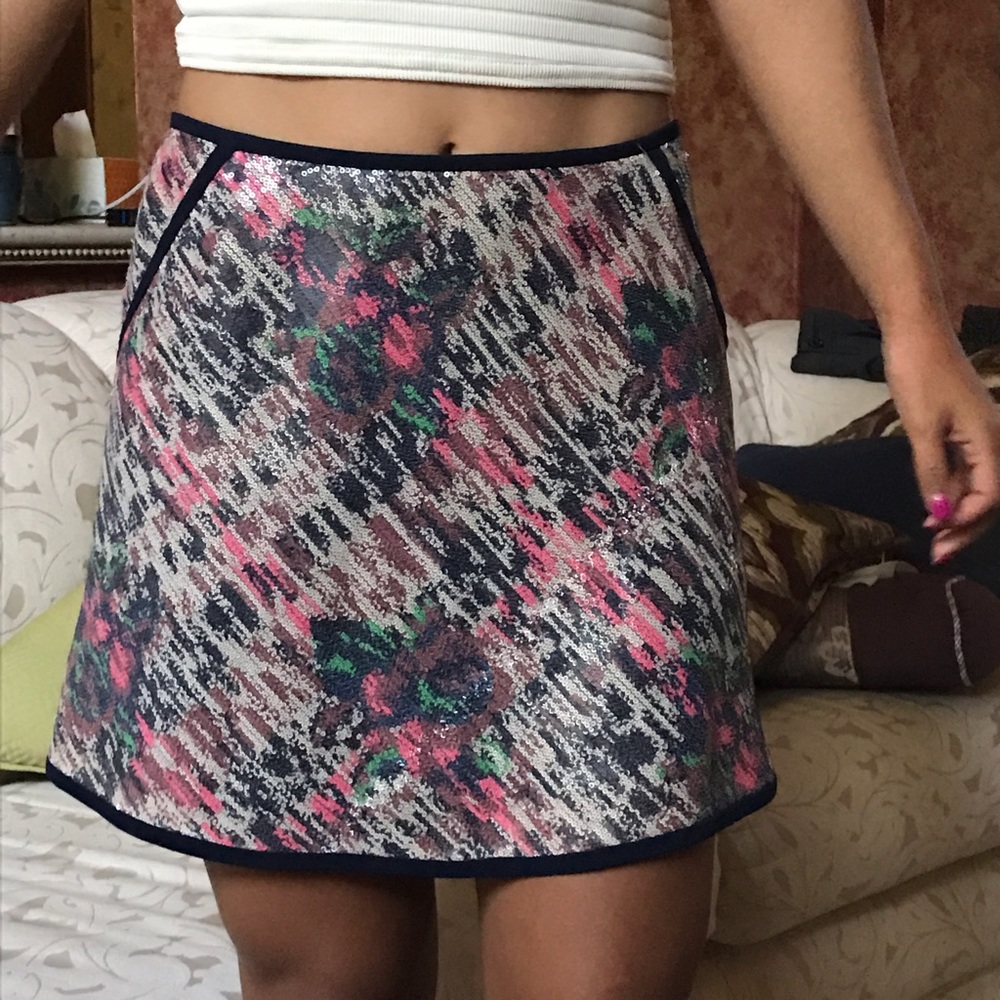 RACHEL Rachel Roy Sequins Skirt