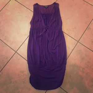 Bebe Purple Mini Dress
