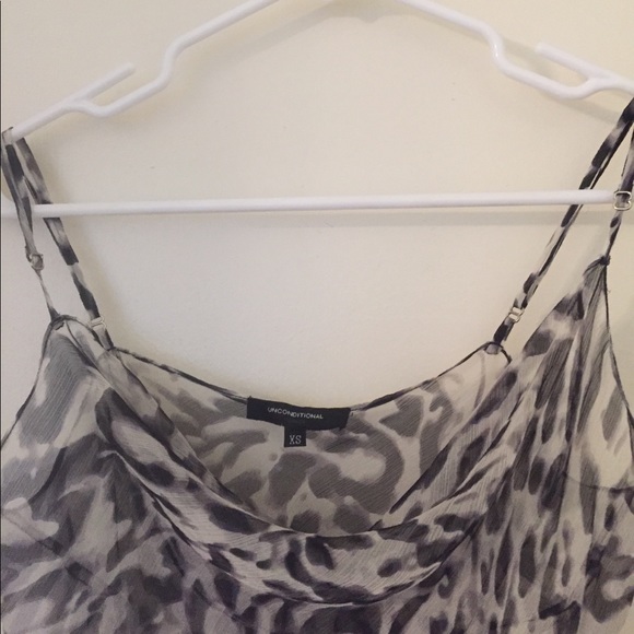 Unconditional London sheer animal print cami - Picture 4 of 4