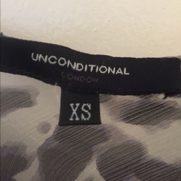 Unconditional London sheer animal print cami - Picture 3 of 4