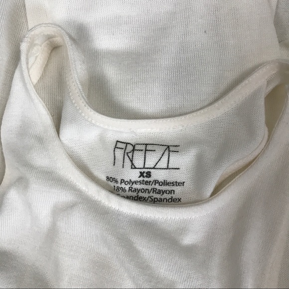 White high front squad tank top - Picture 4 of 7