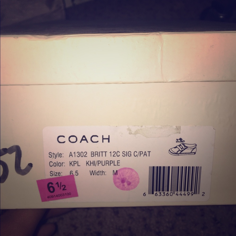 Coach shoes