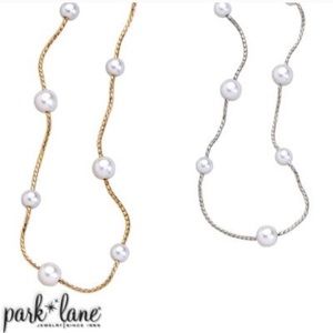 💥BOGO(50%) Park Lane: Channel 61" silver necklace