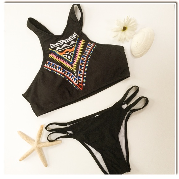 Tribal Print Bikini - Picture 2 of 5