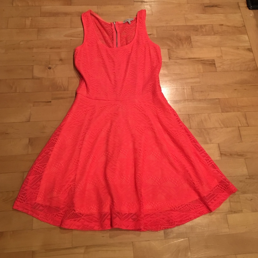 Cute hot pink dress by Charlotte Russe, size med.