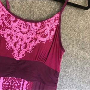 Athleta sundress s small shelf bra