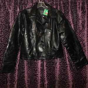 NWT Genuine Giovanni Navarre Leather jacket