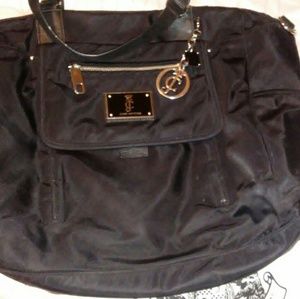 Juicy Couture diaper bag.