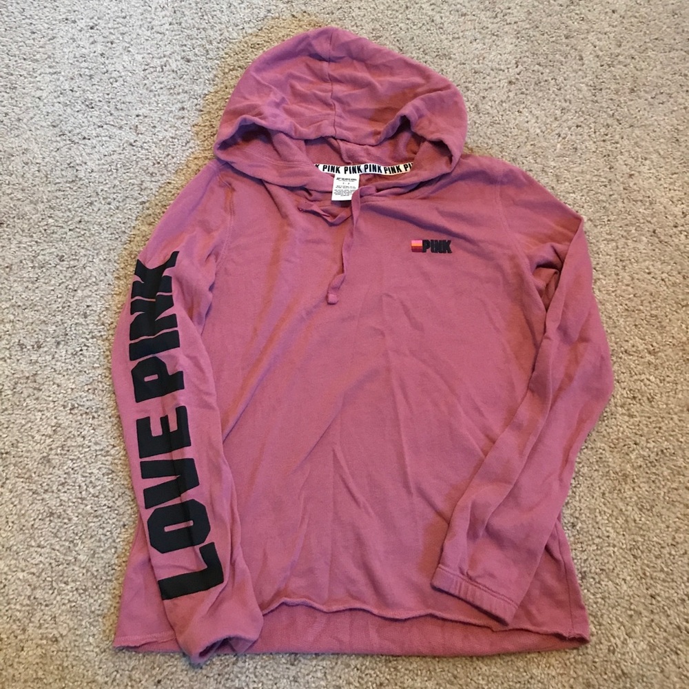 PINK pullover hoodie