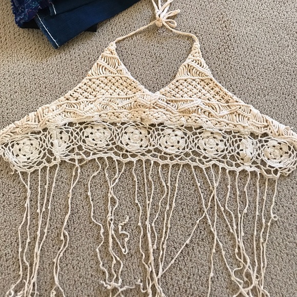 Crochet halter top from Urban Outfitters - Picture 1 of 3