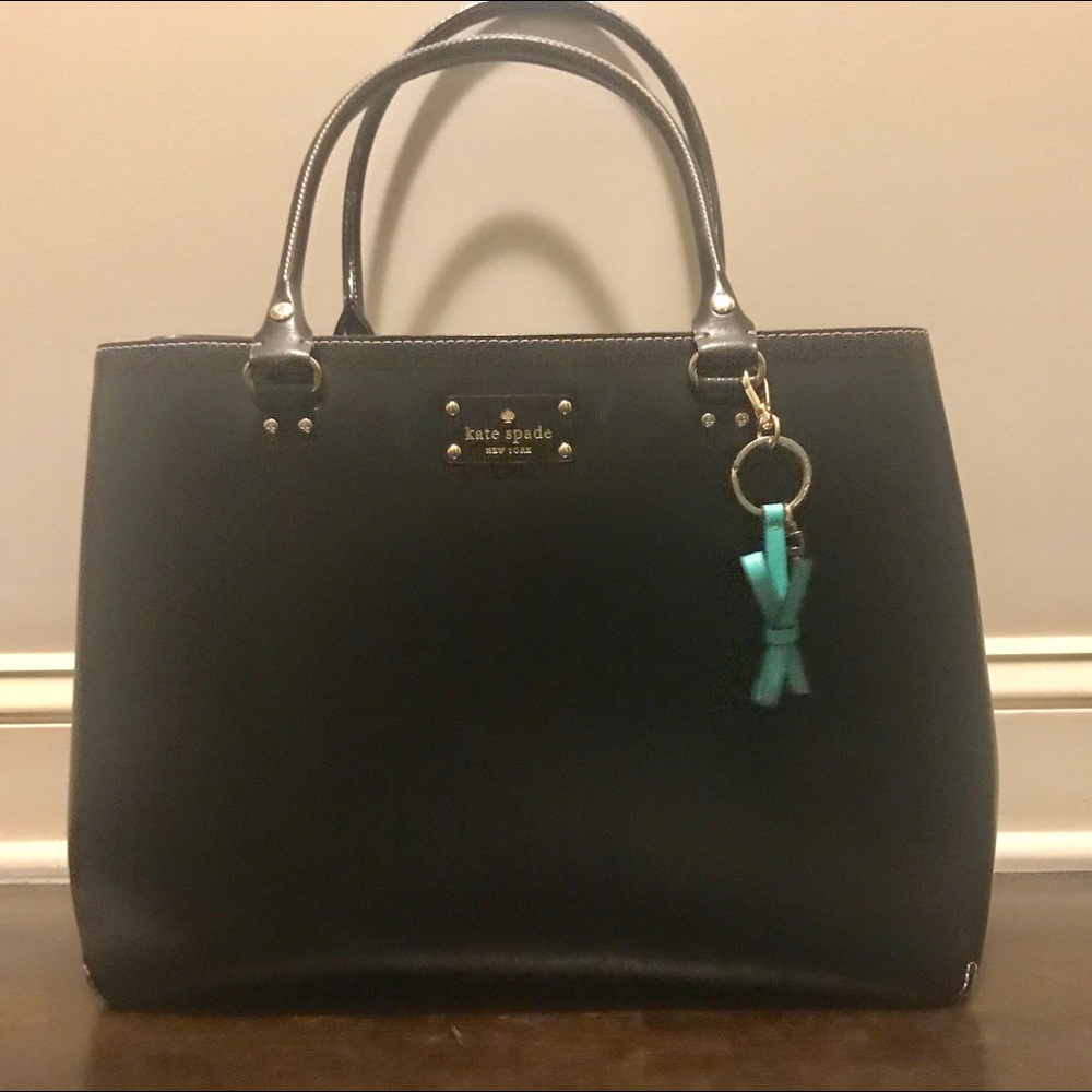 Kate Spade Wellesley Fallon Black Tote Handbag