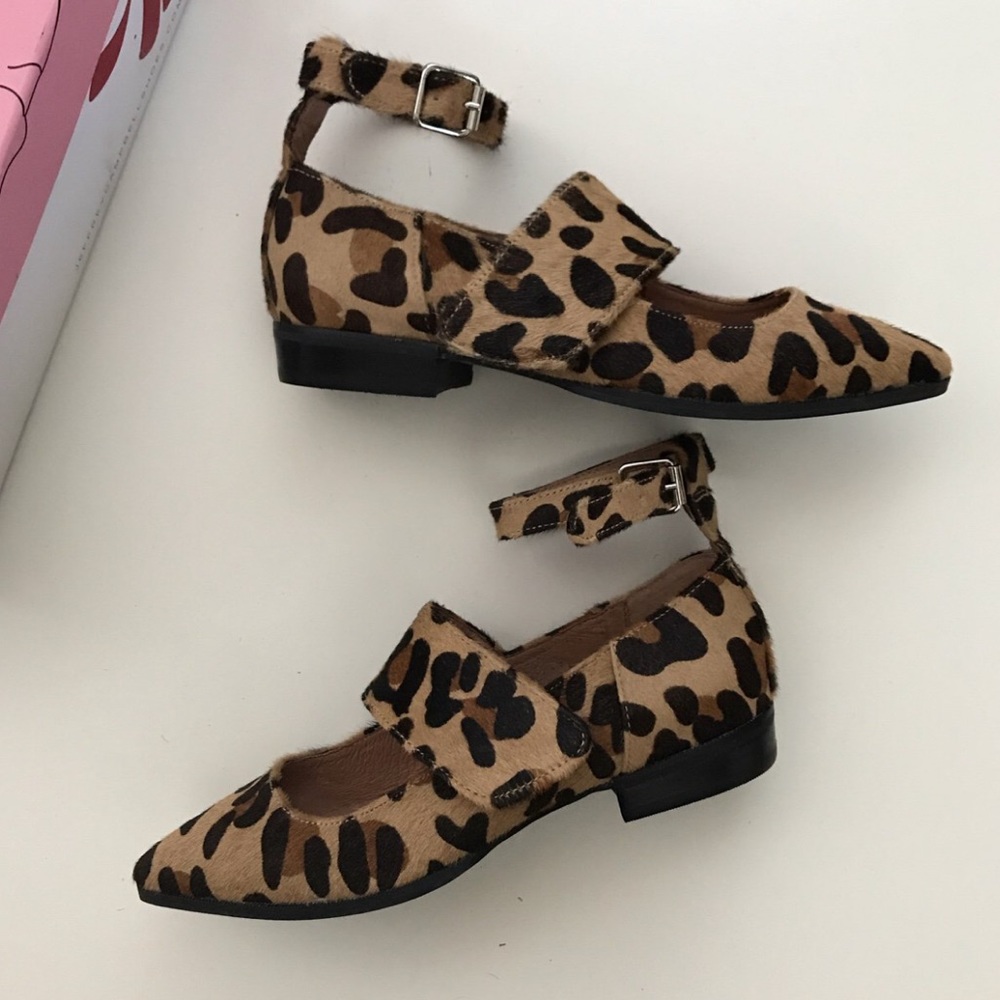 Jeffrey Campbell Leopard Flats