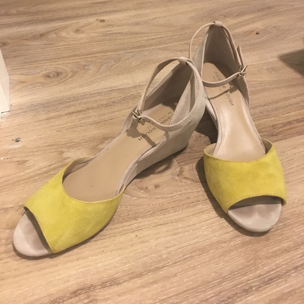 Suede 2 Tone Wedges by Julianne Hough