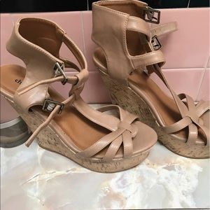Adorable wedge sandals