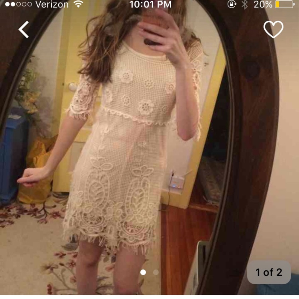 Lace Dress with slip