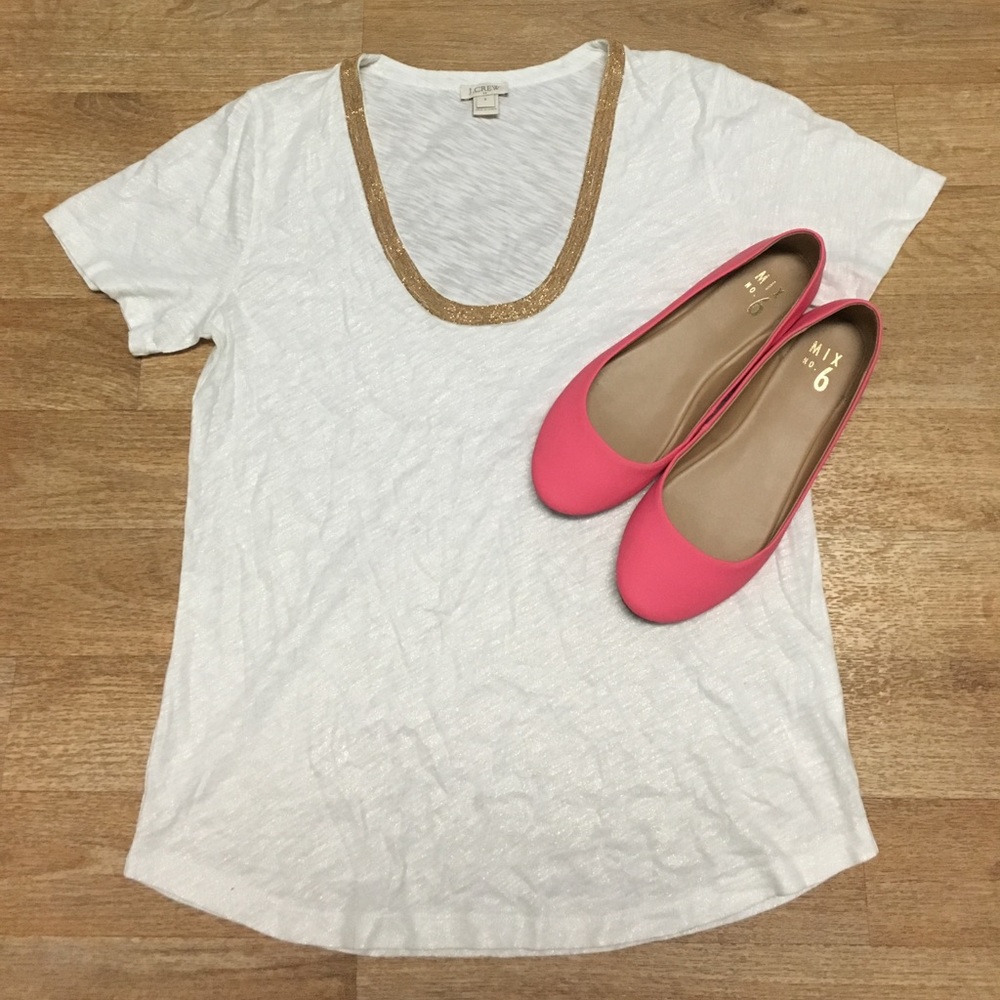 J. Crew Factory white tee