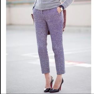 NWOT J Crew Tweed Cafe Capri Pants