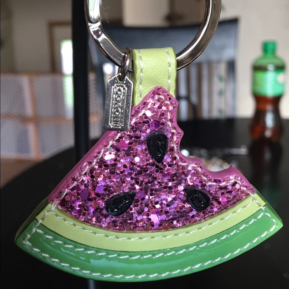 ***REDUCED***COACH WATERMELON FOB, NWT!