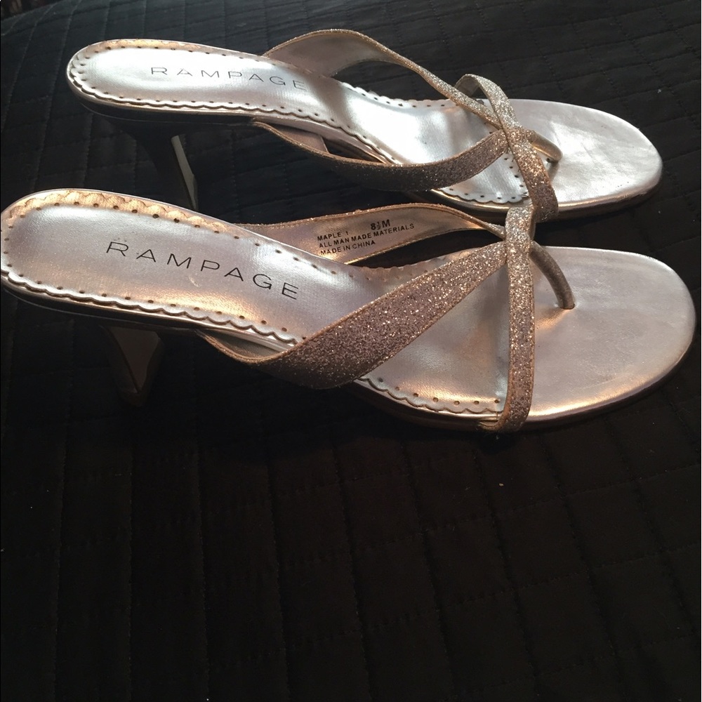 Sparkly heels
