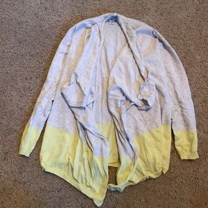 Two tone Slouchy sweater