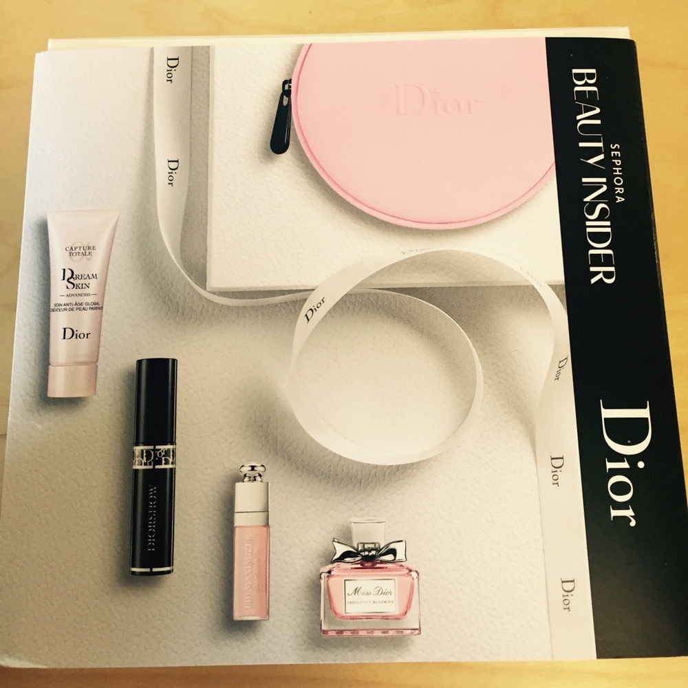 Dior 500 pts gift bag from sephora