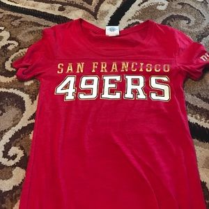 Pink 49er shirt
