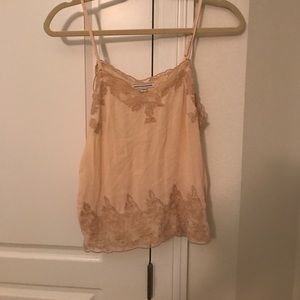 AE nude lace cami