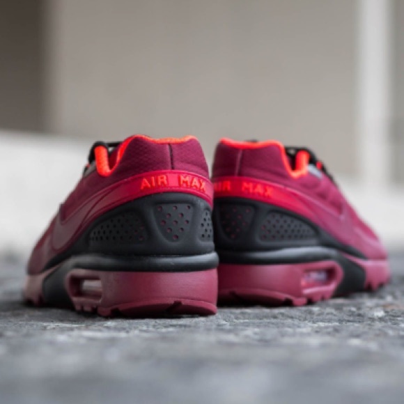 Nike Air Max ultra men's red black sneakers - Picture 6 of 8