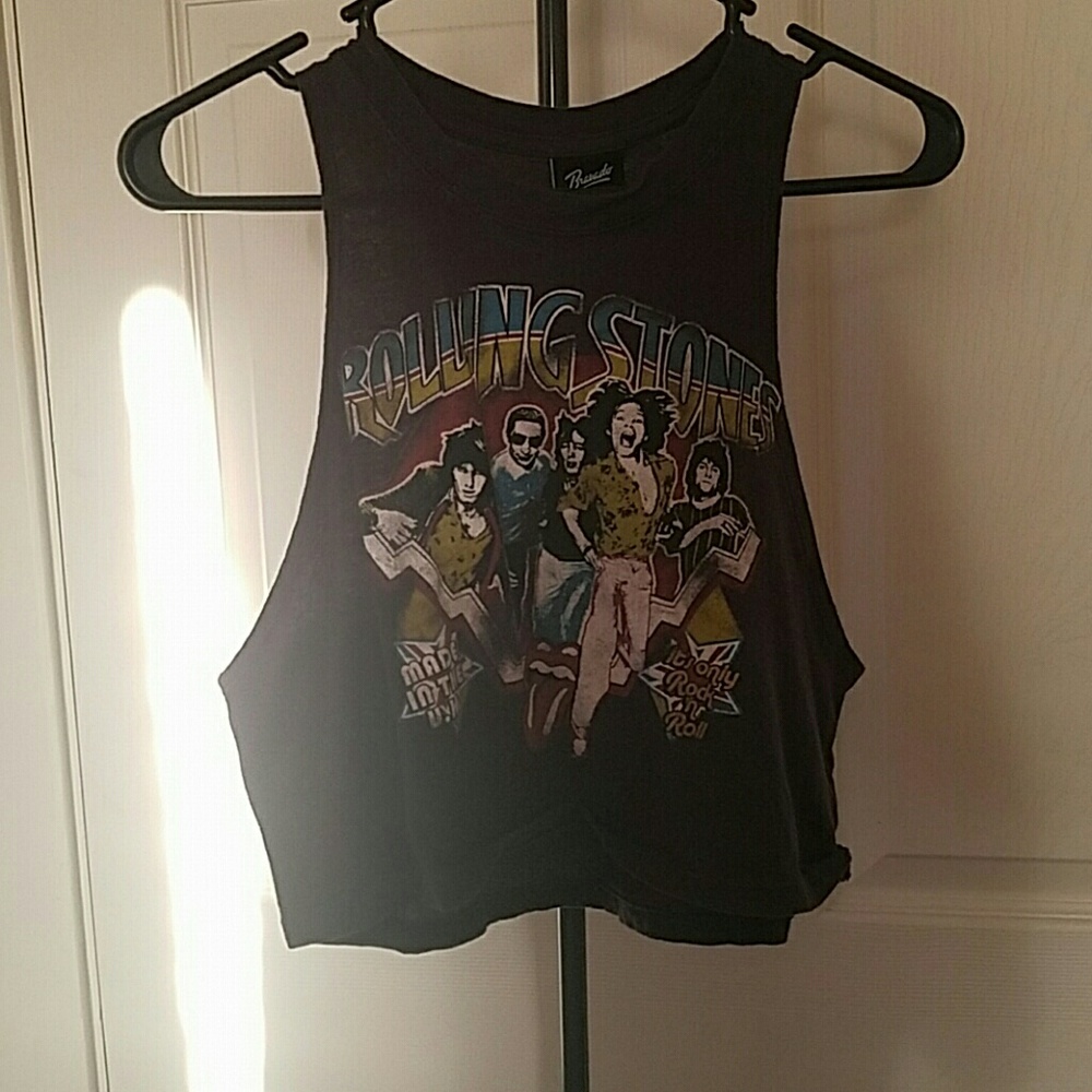 Rolling Stone crop top