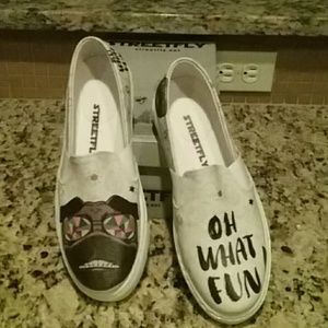 Trendy gym shoes - oh what fun