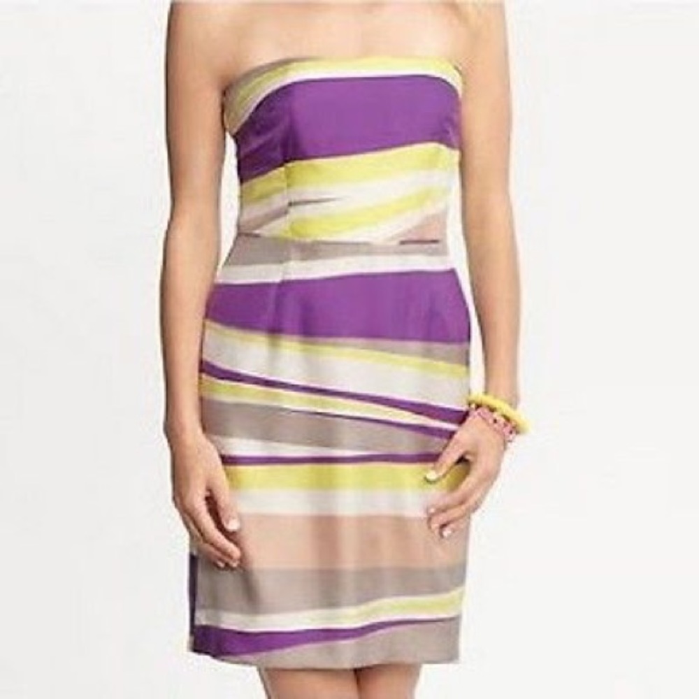 Banana Reuplic Strapless Dress