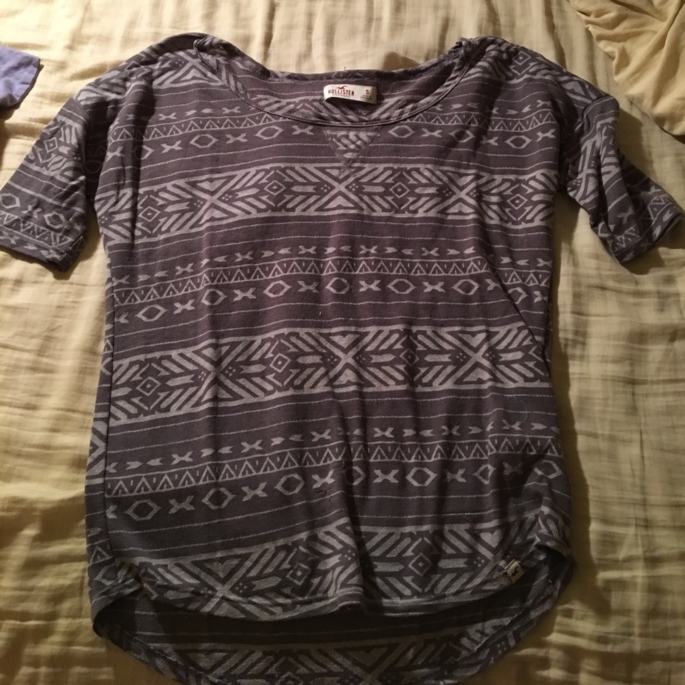 tribal print top