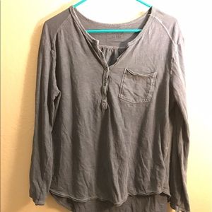 Free people blue long sleeve