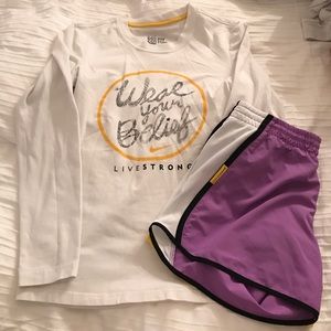 Nike Livestrong Workout DRI-FIT Set