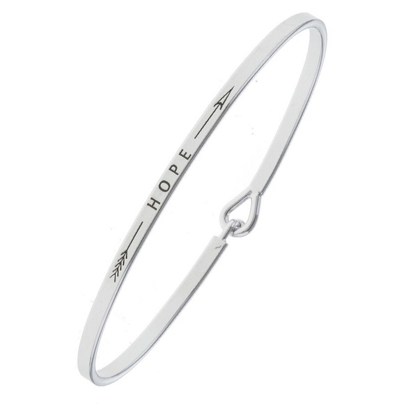 Jewelry - 1LEFT💠"Hope" Bracelet-Silver