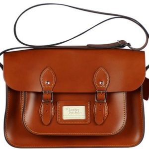 The Leather Satchel Co. 14" London Tan Satchel