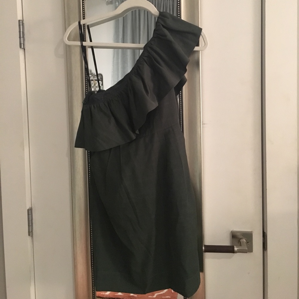 Forest green dress