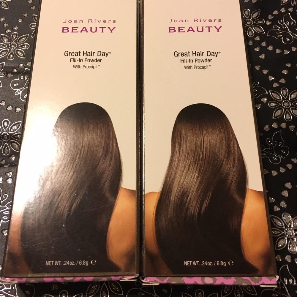 Joan Rivers Great Hair Day a Fill-in powder