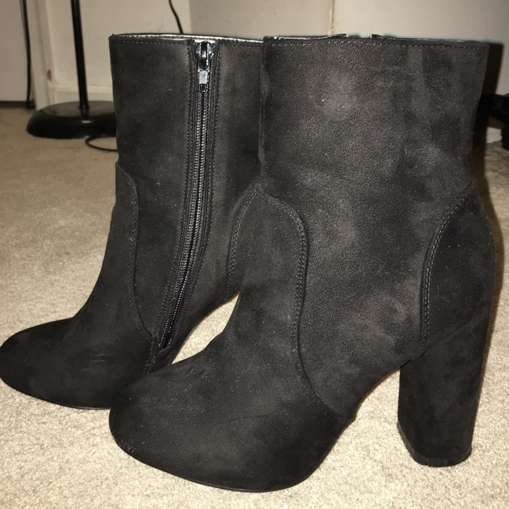 Black booties