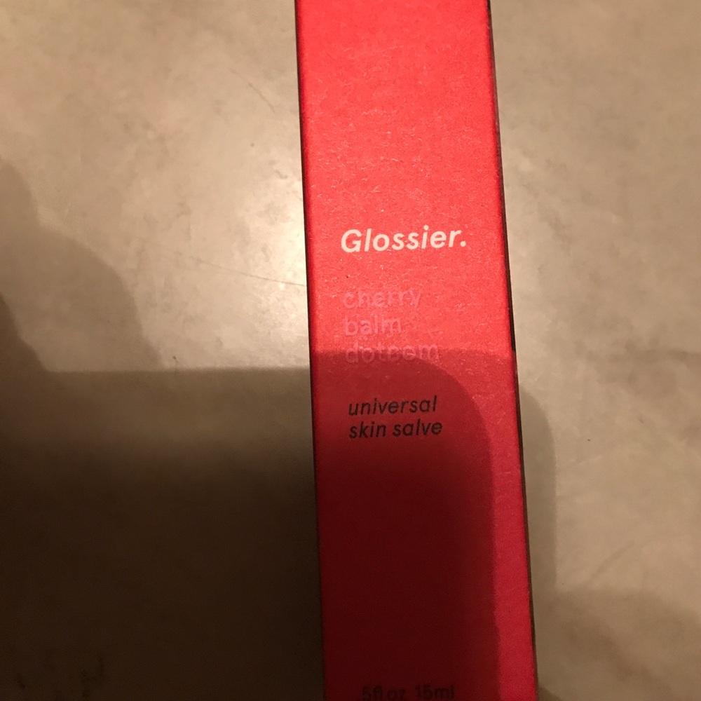 Glossier cherry balm skin salve