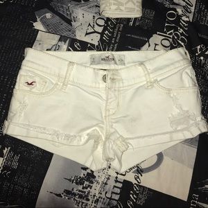 White Hollister Shorts