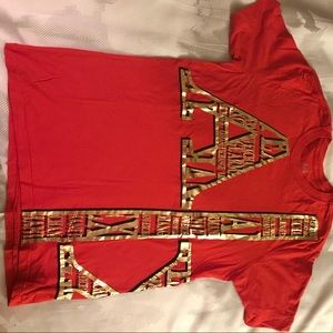 Armani Exchange Small Red T-shirt