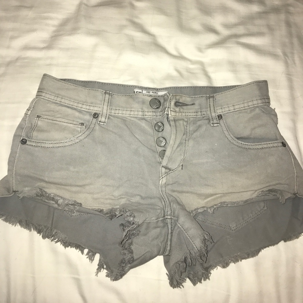 Free People Denim Shorts